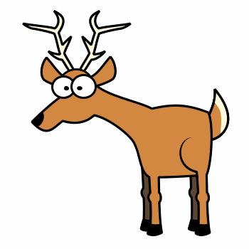 Cartoon Antlers