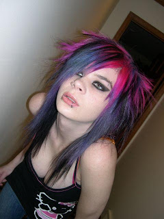 black and white hairstyles. scene guys with cool red white black color black and white hairstyles. scene guys with cool red white black color