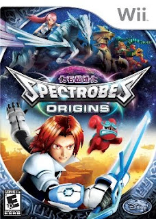 spectrobes origins, nintendo, wii, cover, poster, rpg, video game