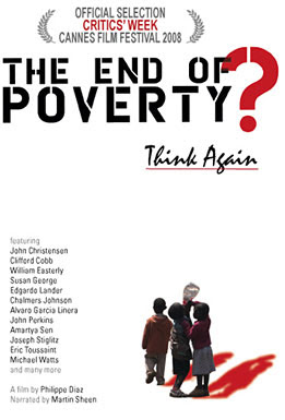 the end of poverty, movie, film, poster,cinema libre