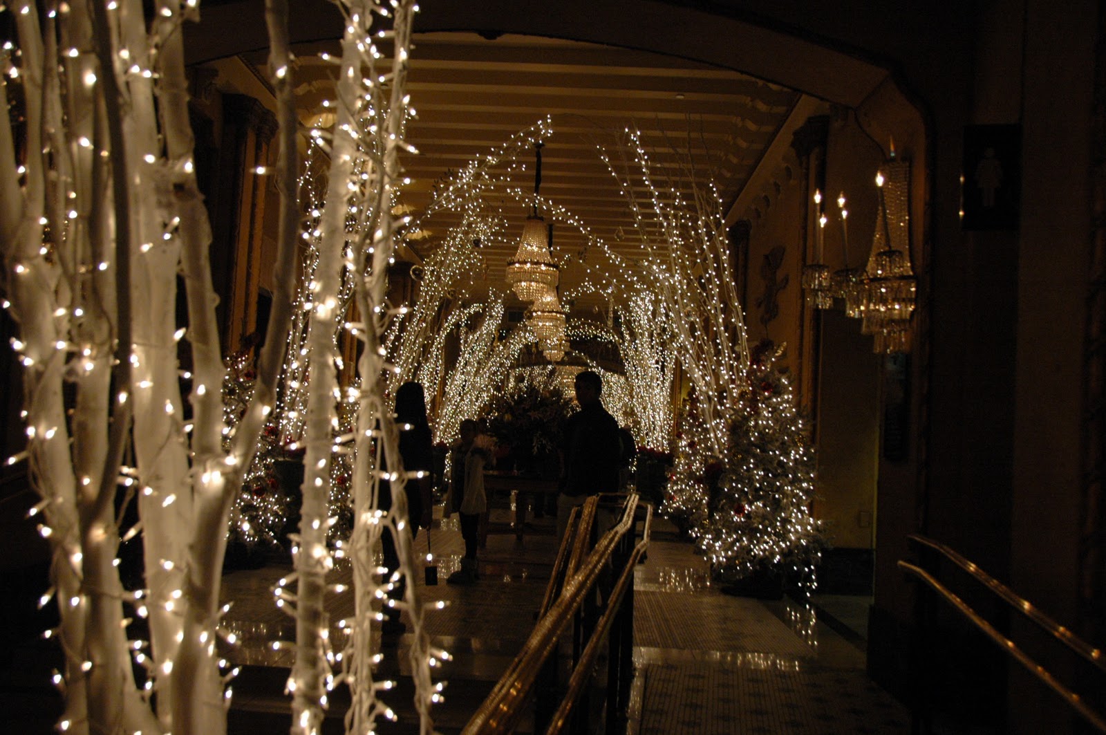 Outside of Paris Big Easy's Fulton Street a Christmas delight