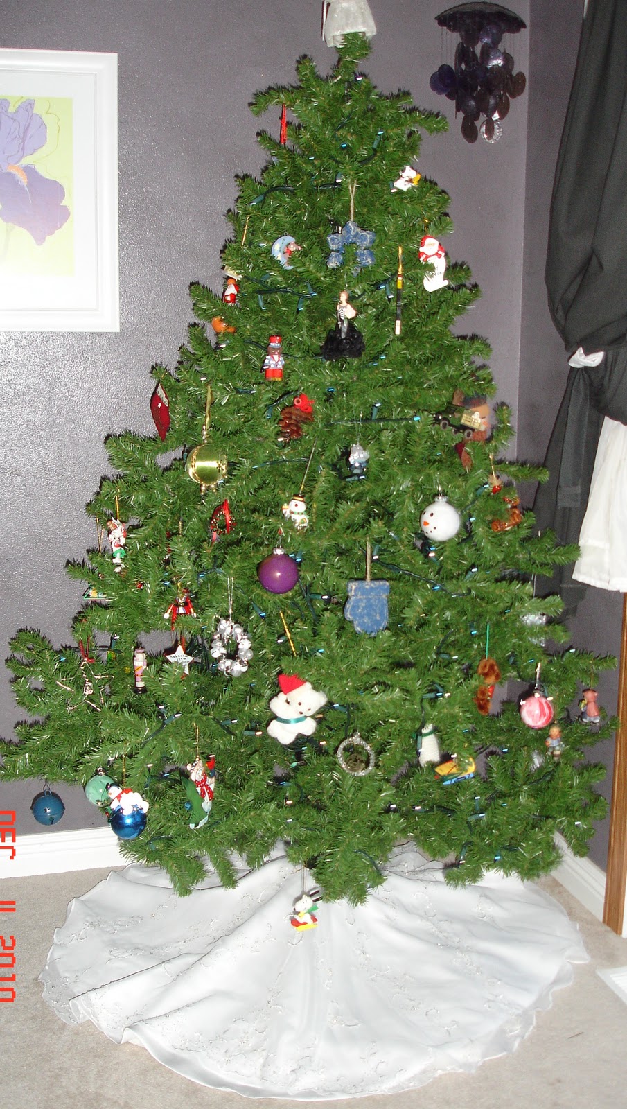 Wedding Dress Christmas Tree Skirt