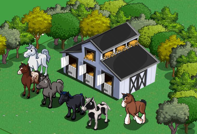 how do you get a horse on farmville