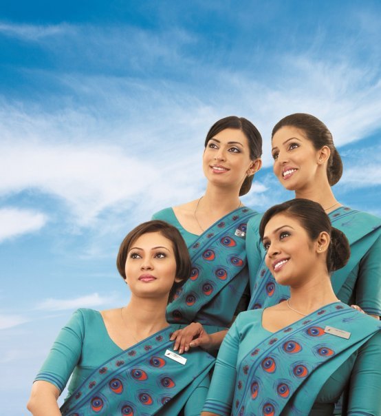 Sri Lankan Airline - Beautiful Air Hostesses