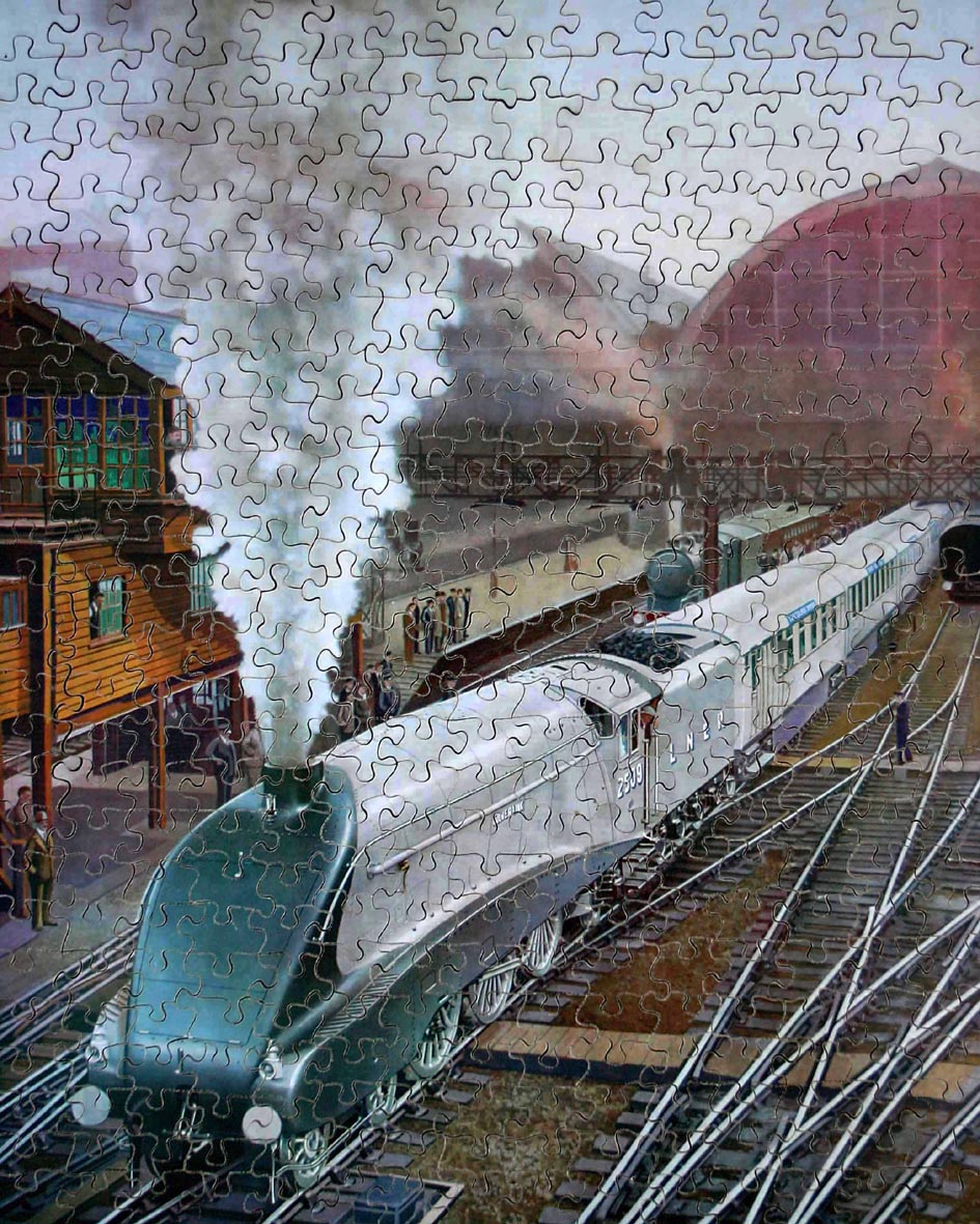 STEAM TRAINS AND JIGSAW PUZZLES Three from Victory