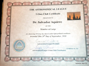 Astronomical League: Urban Observing Club