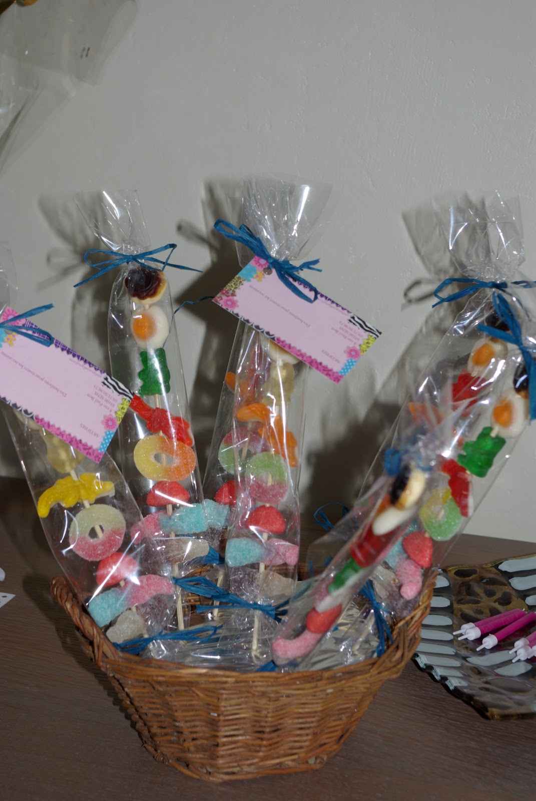 Sachet bonbons anniversaire Ziloo.fr