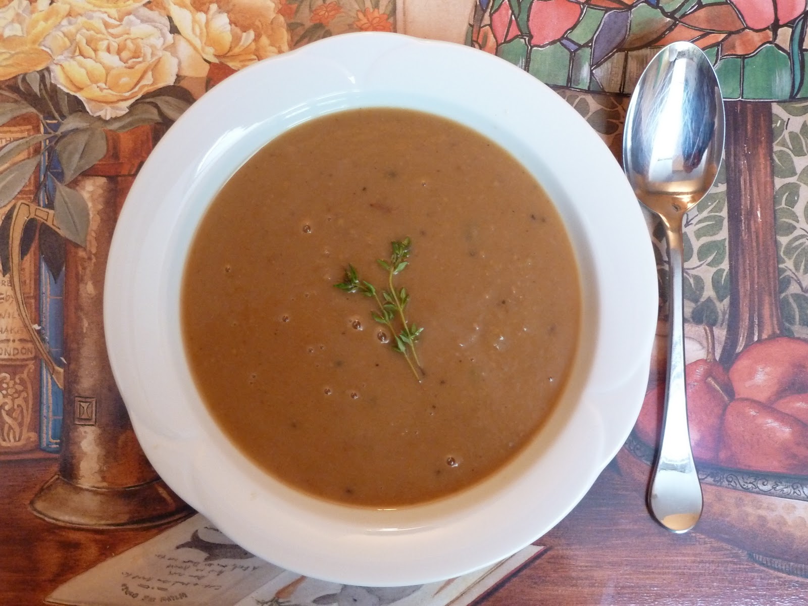 The Wandering Cook Roasted chestnut soup