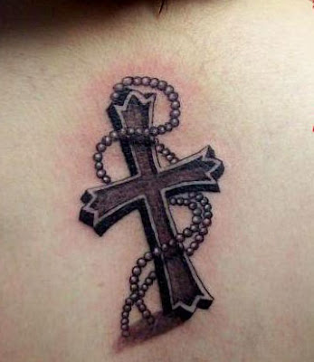 Cross Tattoos On Neck " tattoos for Girls and Man "