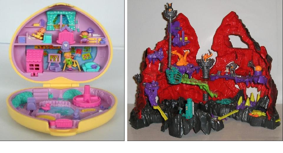 Children of the 90s Polly Pocket and Mighty Max