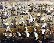 English fleet in Battle