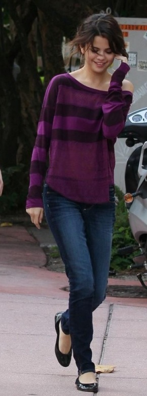 Buy Selena#39;s sweater and flats selena gomez outfits 2010. Buy Selena#39;s sweater and flats