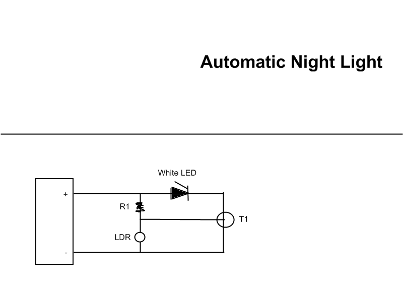 led intelligent night light how to use