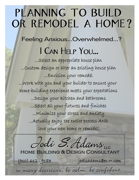 I CAN HELP YOU DESIGN AND BUILD YOUR HOME