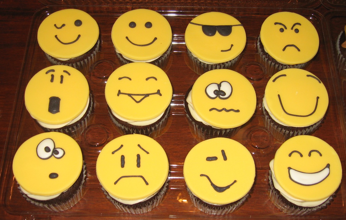 Smiley Cupcakes