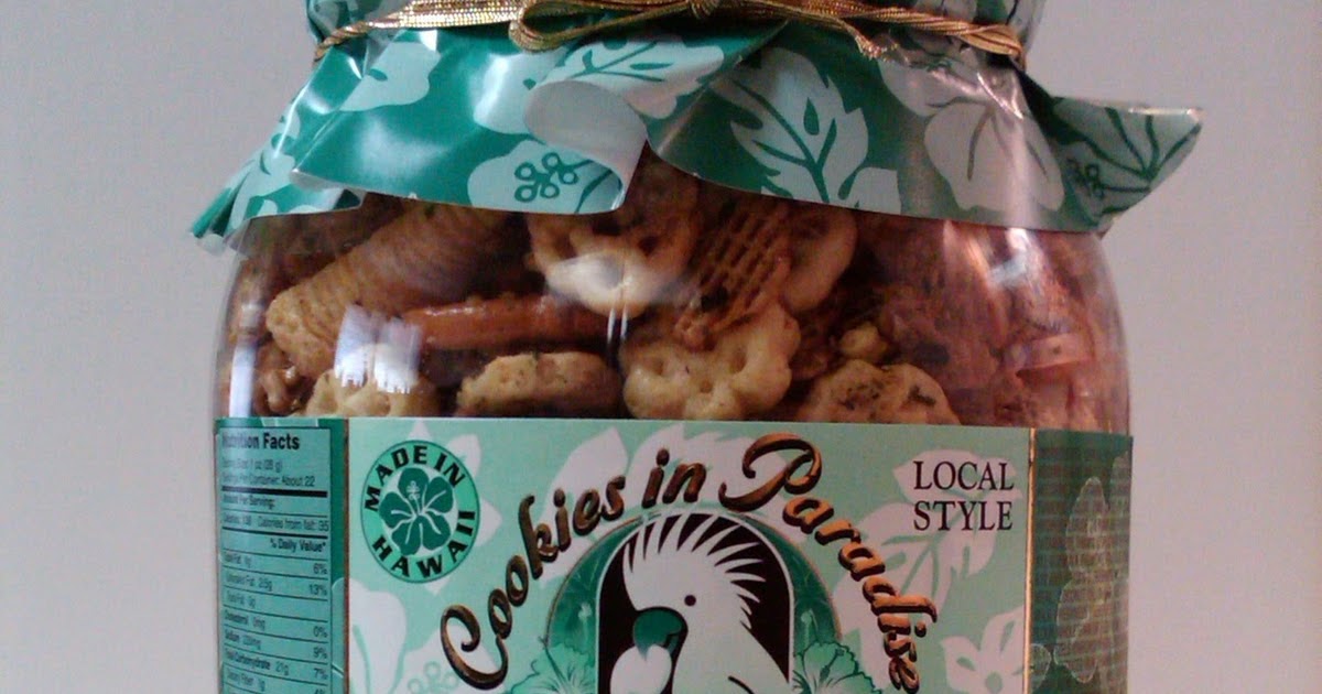 Dana Labels Furikake Party Mix by Cookies in Paradise