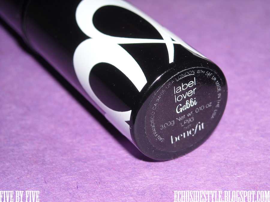 Benefit Label Lover