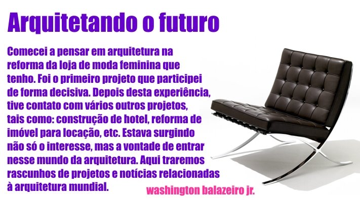 Arquitetando o futuro