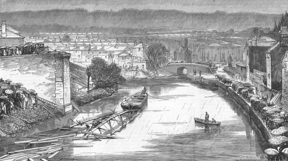 The Fall of the Bridge over the Avon June 6, 1877 An