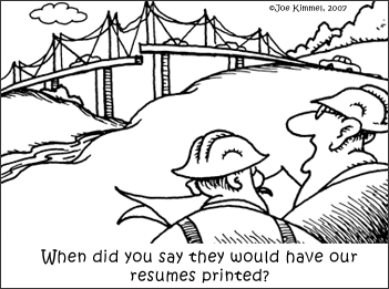 Cartoon Broken Bridge