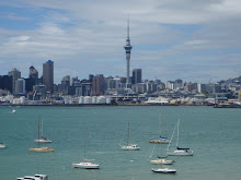 Auckland et sa Sky Tower 328m le plus haut batiment de l'hémisphère sud