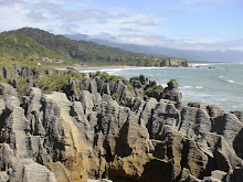 Pancakes Rocks à Paparoa National Park (près de Punakaiki), 15 janv. 2009