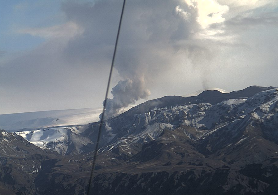 geogtastic! Another Iceland volcano webcam...