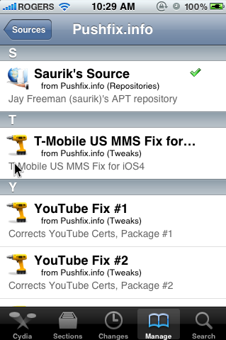 Step 1: First, Open Cydia