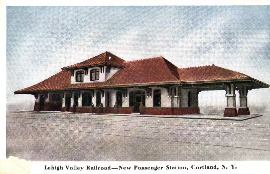 Lehigh+Valley+Railroad Postcards from My Attic: Lehigh Valley Railroad - New Passenger ...