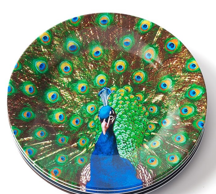 Toxiferous Designs Peacock Plates