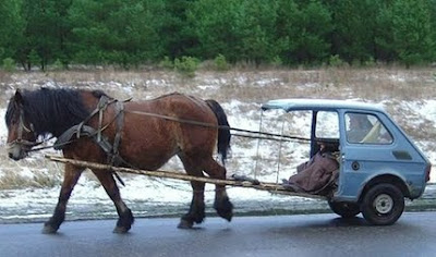 Half Car Gets more horse power with reduced emissions Half Car Gets more horse power with reduced emissions