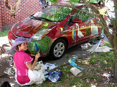 Prius Art Car For Sale - For the birds