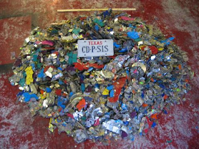 What's Left of Twinkle Twinkle Little car, a Pile of Broken CD's What's Left of Twinkle Twinkle Little car, a Pile of Broken CD's