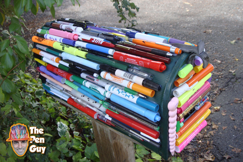 Pen Covered Mail Box 2.0 ready to receive mail