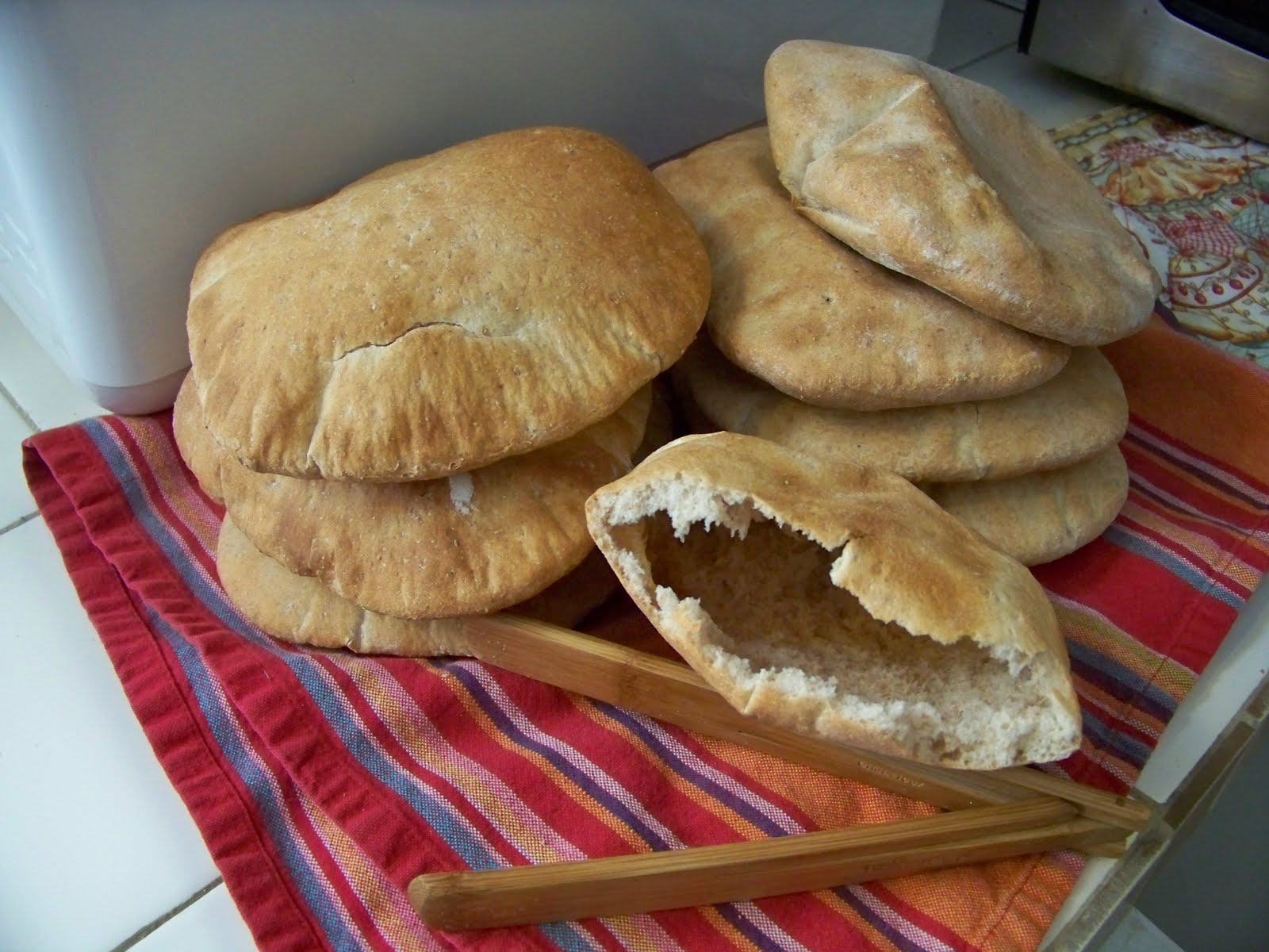 Simply HomeMade Bread Machine Pita Bread