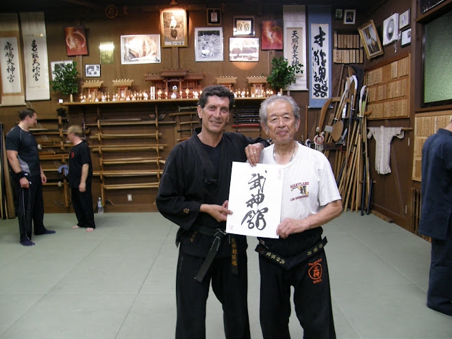 Soke HATSUMI  y Shihan Ricardo Vaserman 10° dan Japon 2009