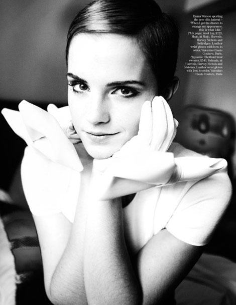 Emma Watson for Vogue UK emma watson vogue italia. Emma Watson for Vogue UK