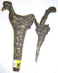 Keris Tembaga (Brass). 5.5 Inches. Weight:113.4 gm. RM35