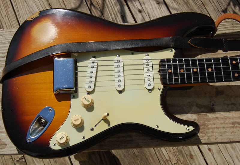 Vintage Fender 195960 Burst Hardtail Strat Friday 164