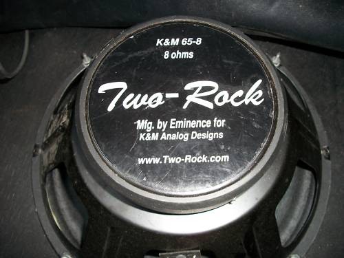 two rock speakers