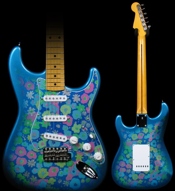 A Strat for Friday #108- Fender Blue Flower Stratocaster ~ Stratocaster