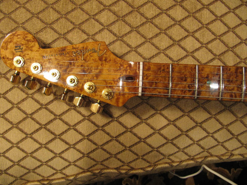 Spalted Maple Strat