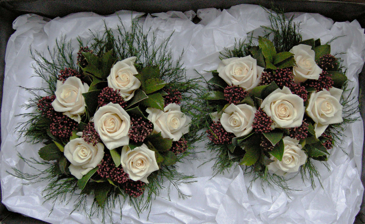 Wedding Flowers Blog Amanda's Christmas Wedding Flowers
