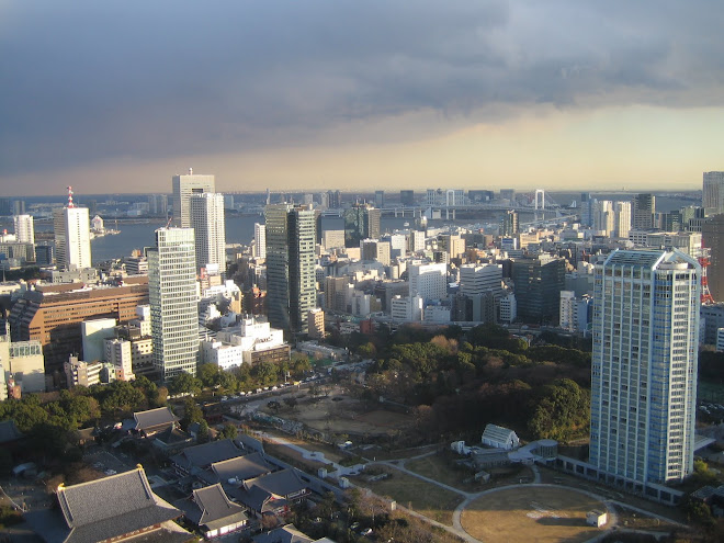 View from tokyo tower