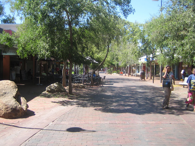downtown Alice Springs