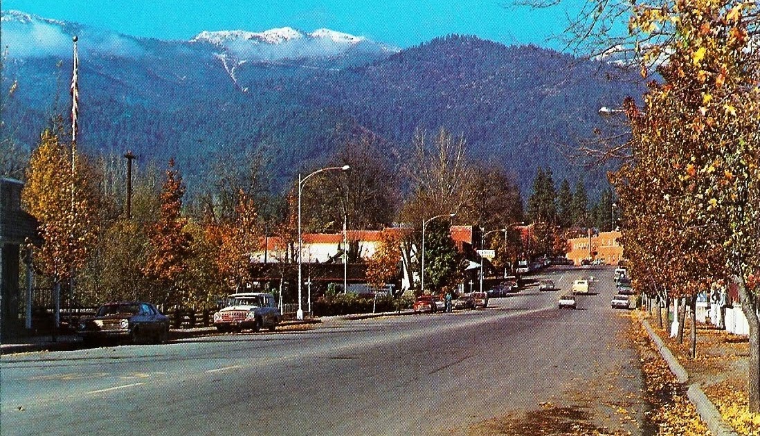 Writerquake Old Postcard WednesdayWeaverville, this