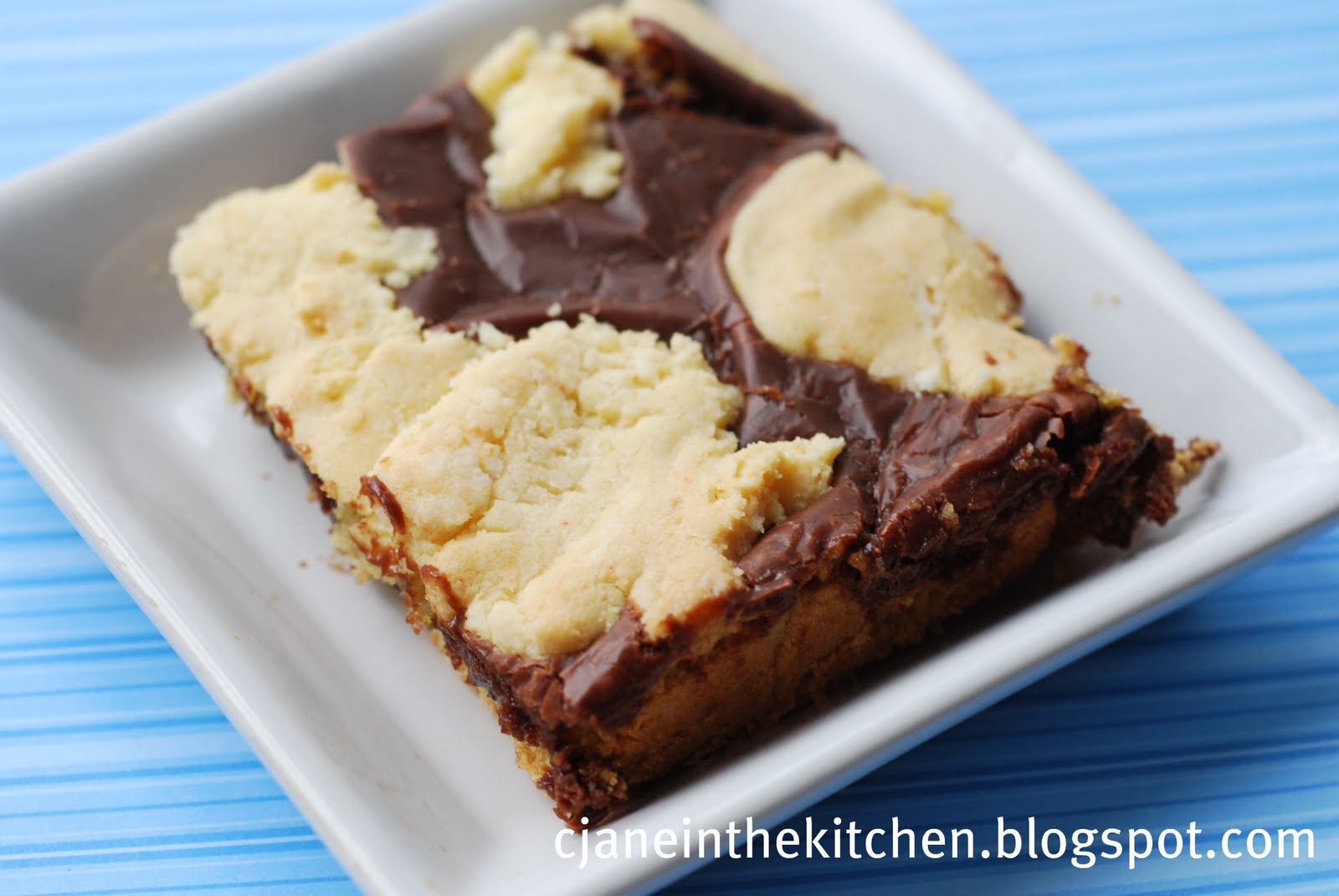 See Jane in the kitchen Fudge Cake Bars