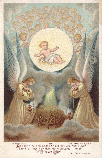 صور ميلاد يسوع المسيح من الفن القبطى النادر اوعا تفوتك  The+multitude+of+angels+Bouasse+Jeune+3595