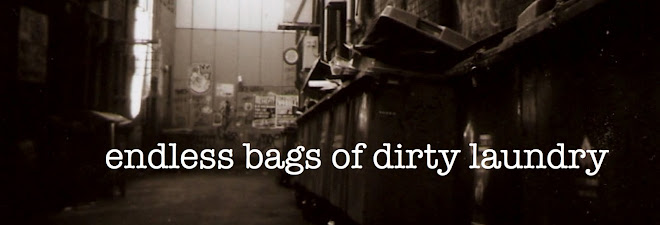 endless bags of dirty laundry