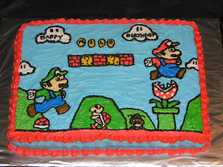 Brandy’s Creations: Super Mario Bros Cake
